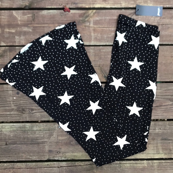 Nasty Gal Pants - High-Waisted Star Flare Pants ♏️